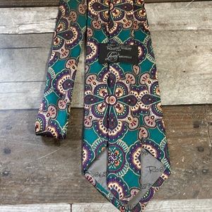 Robert Talbott 100% Silk Floral Necktie